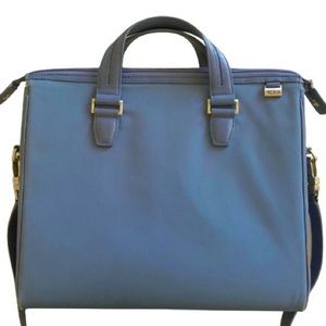 🎉HP🎉Tumi⭐️Light Blue Laptop Bag Case Sleve 13 1/3” L x 10 3/4” H x 2 1/4” EUC